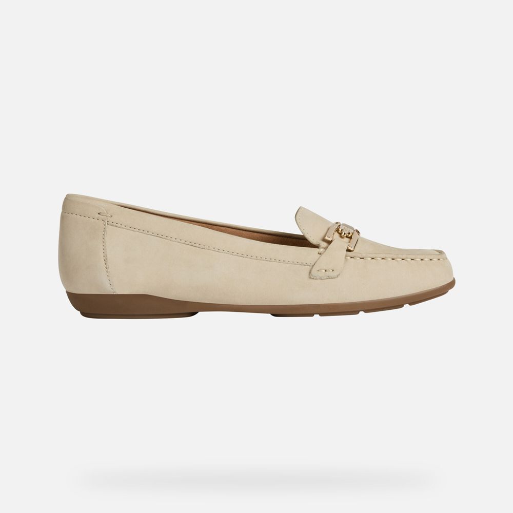 Mocassins Geox Senhora Bege - Annytah - VGOSF3894